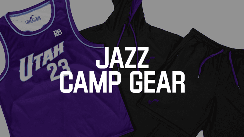 Utah Jazz Camp Gear